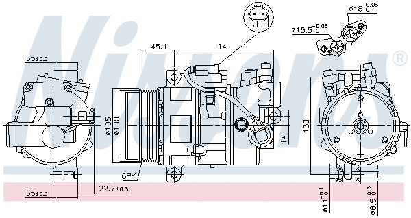 Compressor, air conditioning