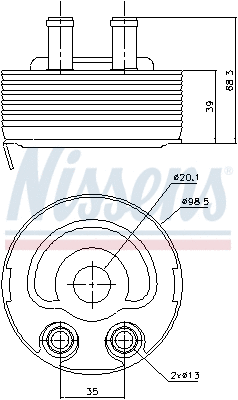 Oil Cooler, engine oil