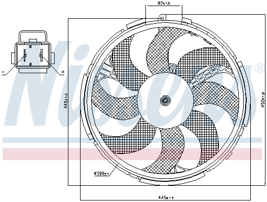 Fan, engine cooling