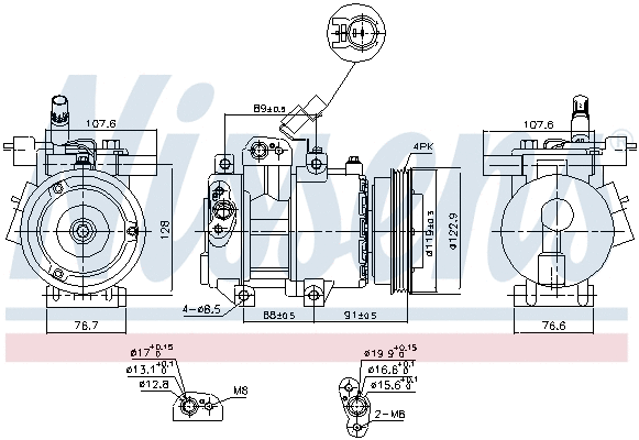 Compressor, air conditioning