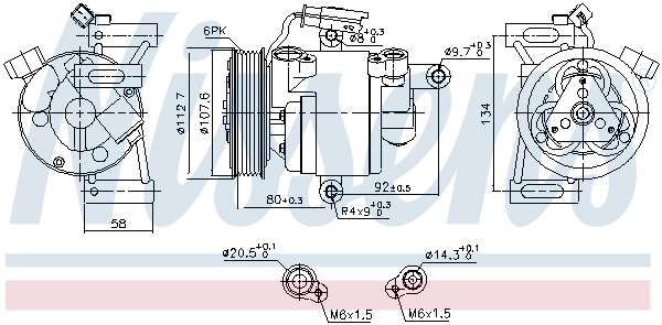 Compressor, air conditioning