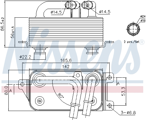 Oil Cooler, automatic transmission