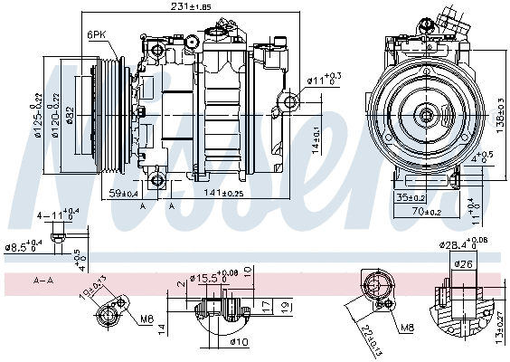 Compressor, air conditioning