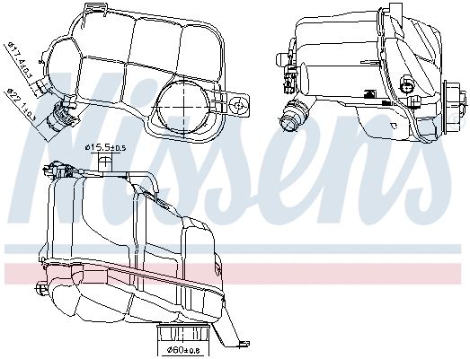 Expansion Tank, coolant (996297)