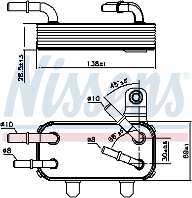 Oil Cooler, engine oil