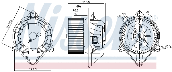 Interior Blower