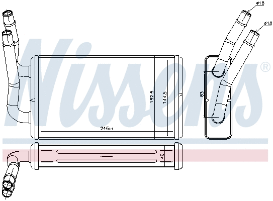Heat Exchanger, interior heating