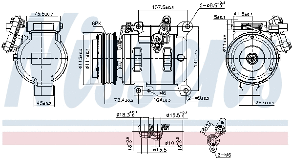 Compressor, air conditioning