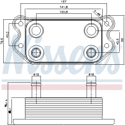 Oil Cooler, engine oil