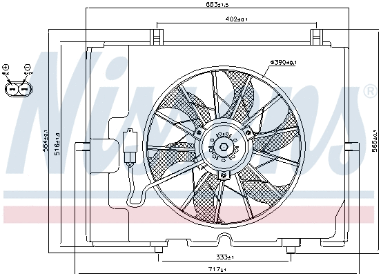 Fan, engine cooling