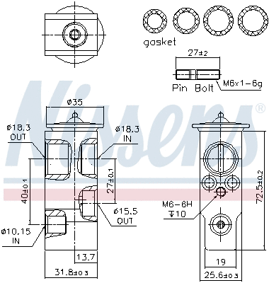 Expansion Valve, air conditioning