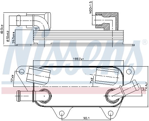 Oil Cooler, engine oil