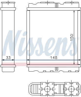 Heat Exchanger, interior heating (72659)