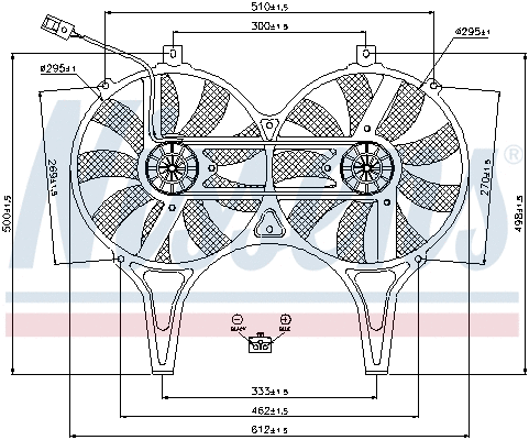 Fan, engine cooling