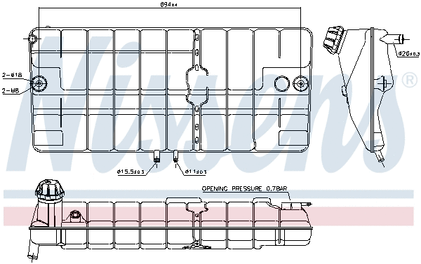 Expansion Tank, coolant