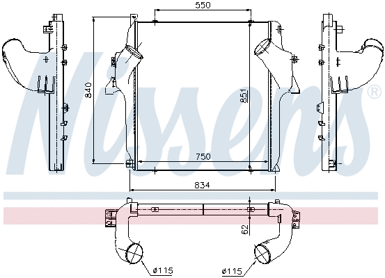 Charge Air Cooler (96972)