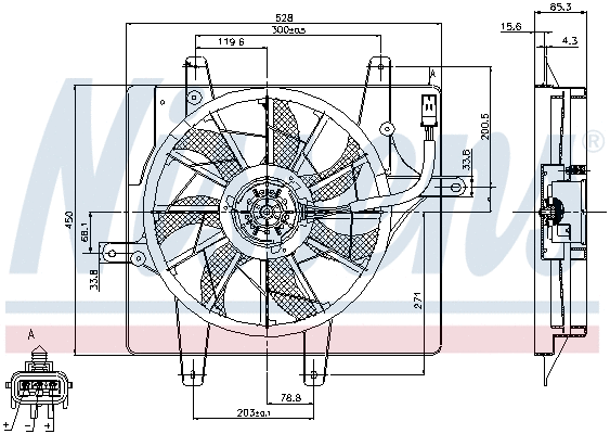 Fan, engine cooling