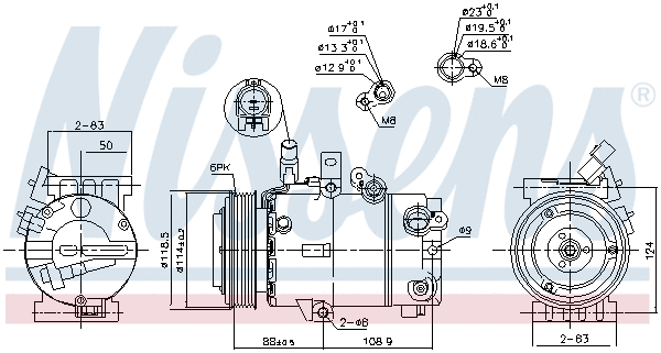 Compressor, air conditioning