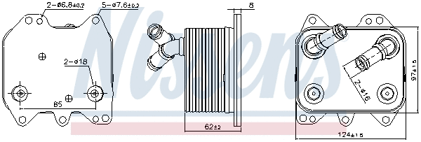 Oil Cooler, engine oil