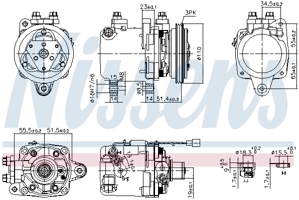 Compressor, air conditioning