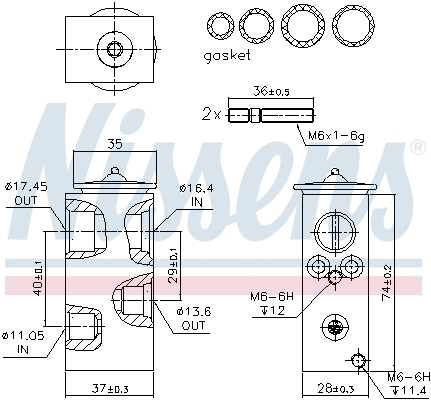 Expansion Valve, air conditioning