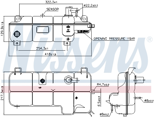 Expansion Tank, coolant