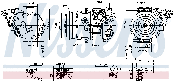 Compressor, air conditioning
