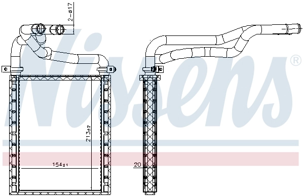 Heat Exchanger, interior heating (707191)