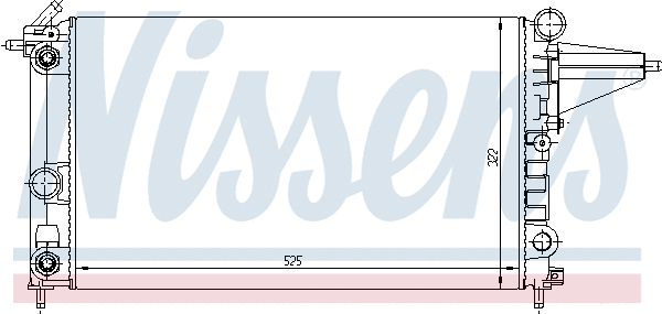 Radiator, engine cooling