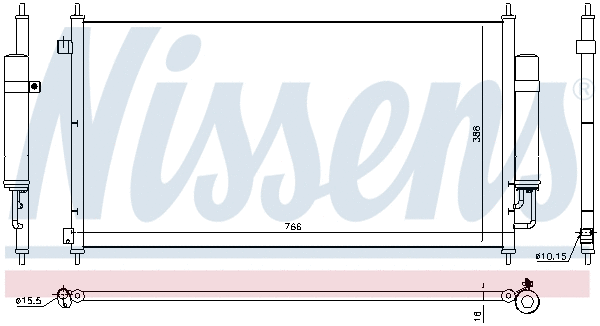 Condenser, air conditioning