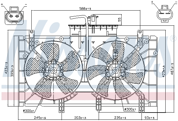 Fan, engine cooling