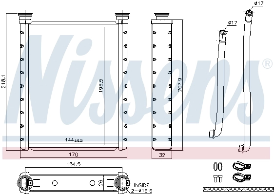 Heat Exchanger, interior heating