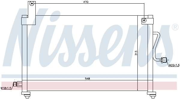 Condenser, air conditioning