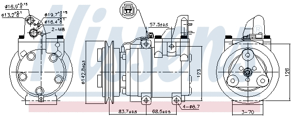 Compressor, air conditioning