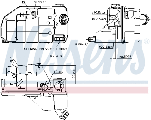 Expansion Tank, coolant