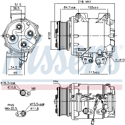 Compressor, air conditioning