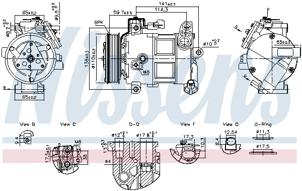 Compressor, air conditioning (890596)