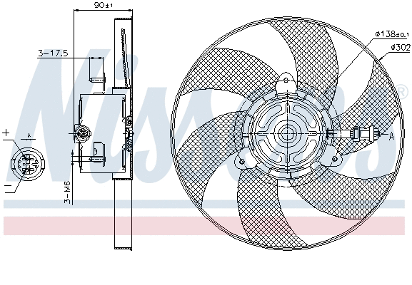 Fan, engine cooling
