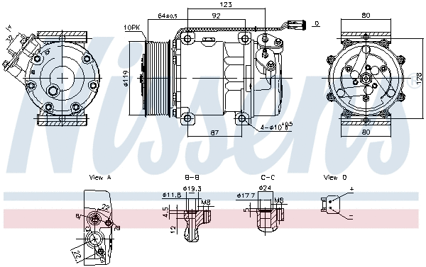 Compressor, air conditioning (890945)