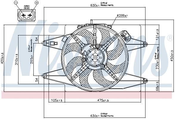 Fan, engine cooling