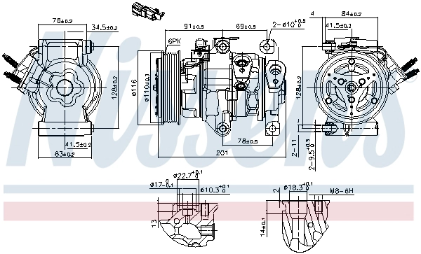 Compressor, air conditioning (891007)
