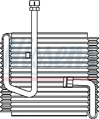 Evaporator, air conditioning (92046)