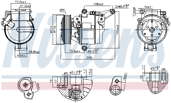 Compressor, air conditioning (890948)