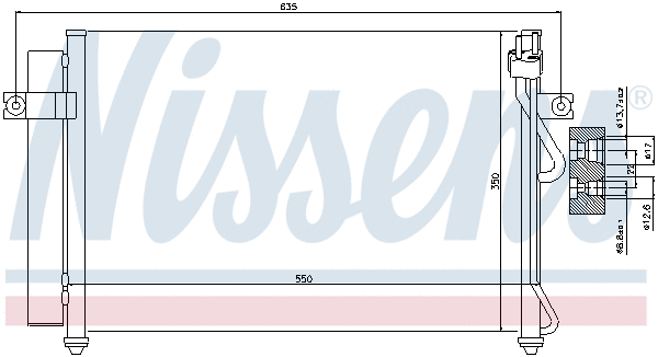 Condenser, air conditioning