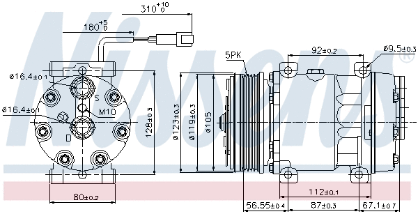 Compressor, air conditioning