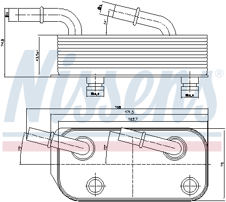 Oil Cooler, automatic transmission