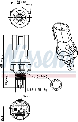 Pressure Switch, air conditioning