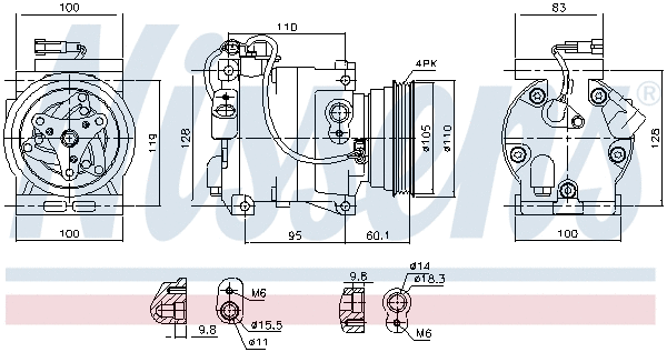 Compressor, air conditioning
