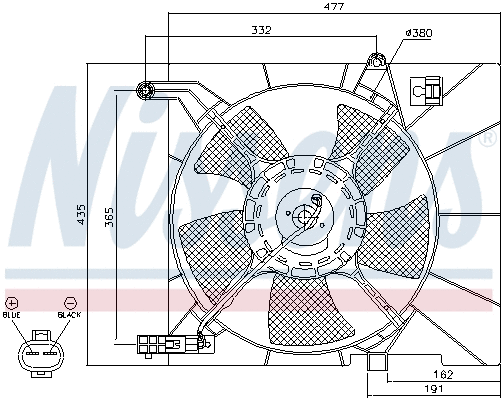 Fan, engine cooling