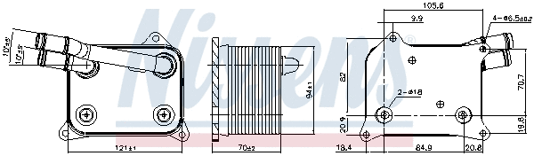 Oil Cooler, engine oil
